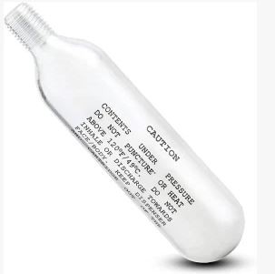 12 GRAM CO2 PATRONER TIL LUFTGRUPPER OG MALERBOLPISTOLER