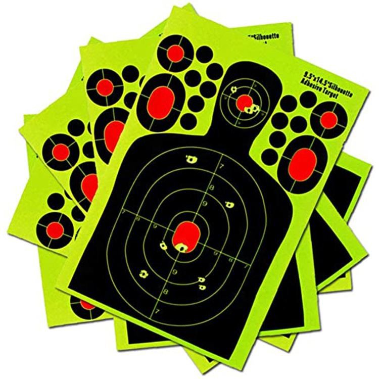 Brugerdefineret silhuet skydebanepapir