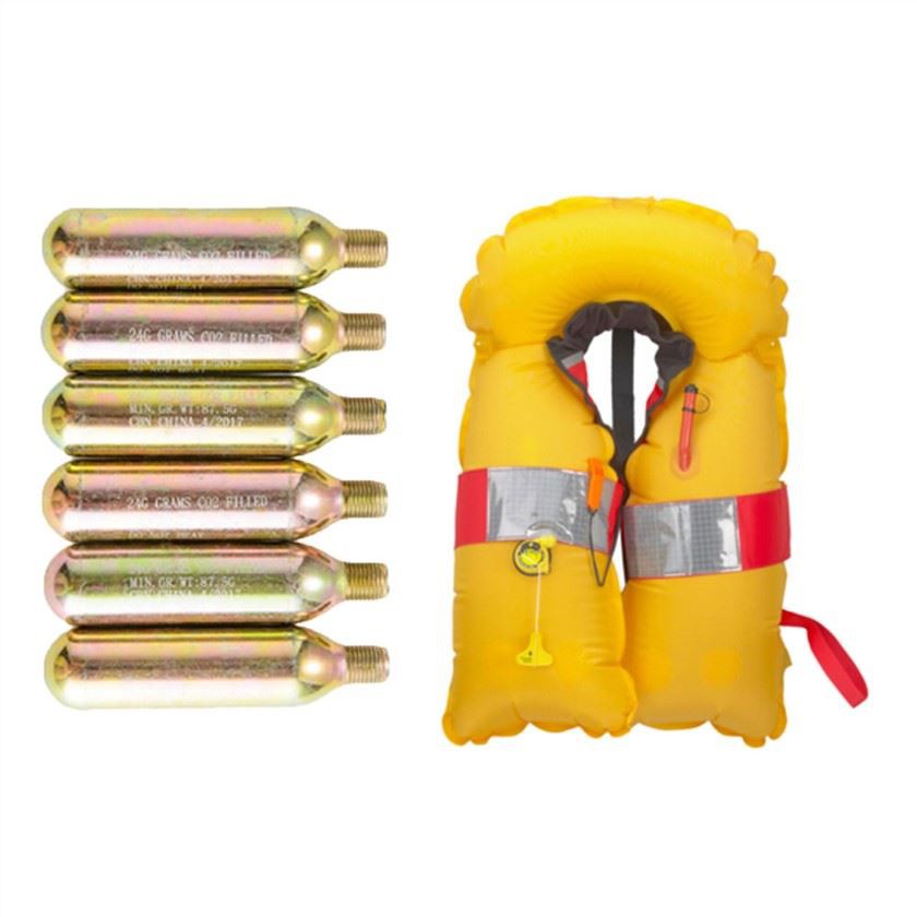 Gascylinder til redningsvest