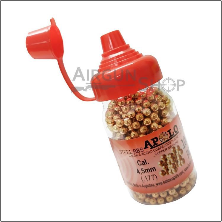 Cooper Coated 4,5 mm stål BBS til Airgun Iron Ball